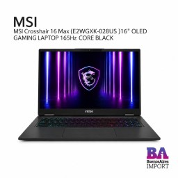 MSI Crosshair 16 Max (E2WGXK-028US )16" OLED GAMING LAPTOP 165Hz CORE BLACK