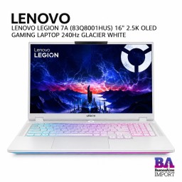 LENOVO LEGION 7A (83Q8001HUS) 16" 2.5K OLED GAMING LAPTOP 240Hz GLACIER WHITE