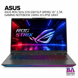 ASUS ROG Strix G16 (G615LP-MS96) 16" 2.5K GAMING NOTEBOOK 240Hz ECLIPSE GRAY