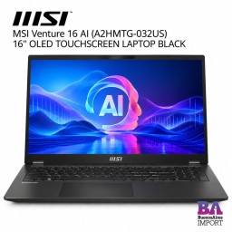 MSI Venture 16 AI (A2HMTG-032US) 16" OLED TOUCHSCREEN LAPTOP BLACK