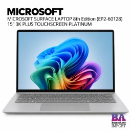 MICROSOFT SURFACE LAPTOP 8th Edition (EP2-60128) 15" 3K PLUS TOUCHSCREEN PLATINUM