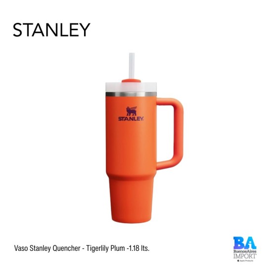 Vaso Stanley Quencher - Tigerlily Plum -1.18 lts.