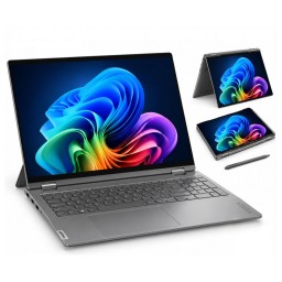 LENOVO YOGA 7i (83TE001PUS) 16" 2K OLED TOUCHSCREEN LAPTOP 2-IN-1 LUNA GREY [Pad Numérico]