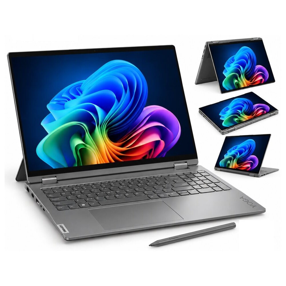 LENOVO YOGA 7 16ILL10 (83JT0047US) 16" 2K TOUCHSCREEN LAPTOP 2-IN-1 LUNA GRAY [Pad Numérico]