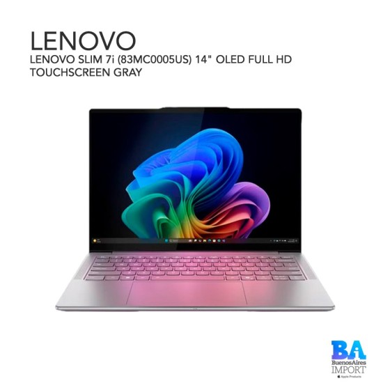 LENOVO SLIM 7i (83MC0005US) 14" OLED FULL HD TOUCHSCREEN GRAY