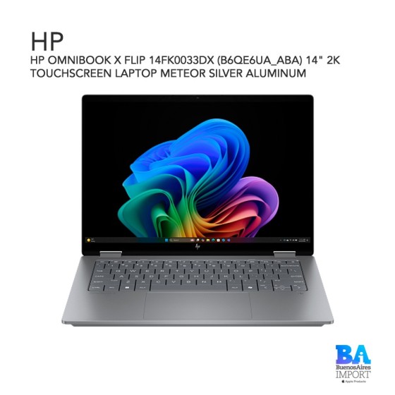 HP OMNIBOOK X FLIP 14FK0033DX (B6QE6UA_ABA) 14" 2K TOUCHSCREEN LAPTOP METEOR...