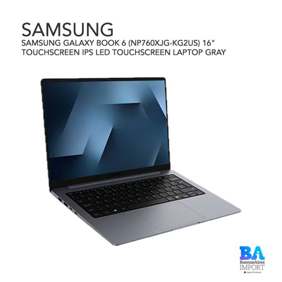 SAMSUNG GALAXY BOOK 6 (NP760XJG-KG2US) 16" TOUCHSCREEN IPS LED TOUCHSCREEN...