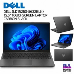 DELL (LD15260-5632BLK) 15.6" TOUCHSCREEN LAPTOP CARBON BLACK