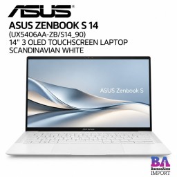 ASUS ZENBOOK S 14 (UX5406AA-ZB/S14_90) 14" 3 OLED TOUCHSCREEN LAPTOP SCANDINAVIAN WHITE