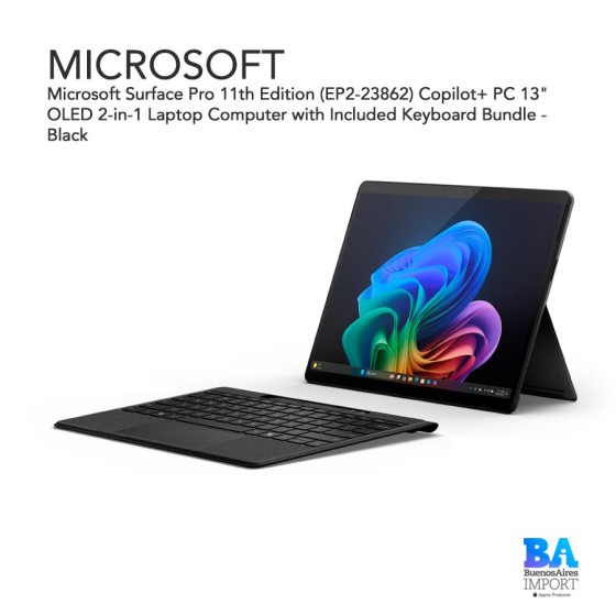 Microsoft Surface Pro 11th Edition (EP2-23862) Copilot+ PC 13" OLED 2-in-1...