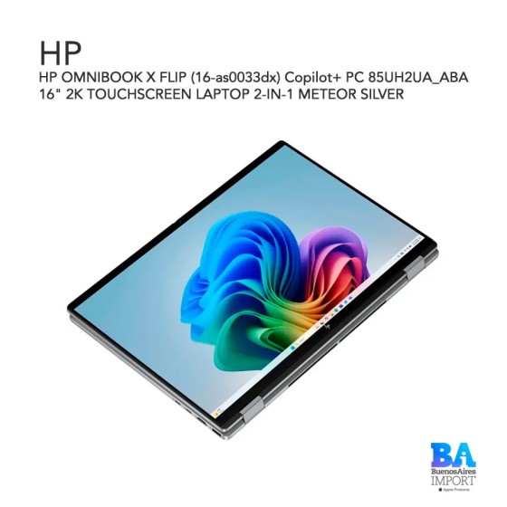 HP OMNIBOOK X FLIP (16-as0033dx) Copilot+ PC 85UH2UA_ABA 16" 2K TOUCHSCREEN...