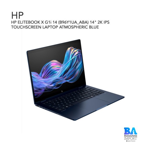 HP ELITEBOOK X G1i 14 (B96Y1UA_ABA) 14" 2K IPS TOUCHSCREEN LAPTOP ATMOSPHERIC...