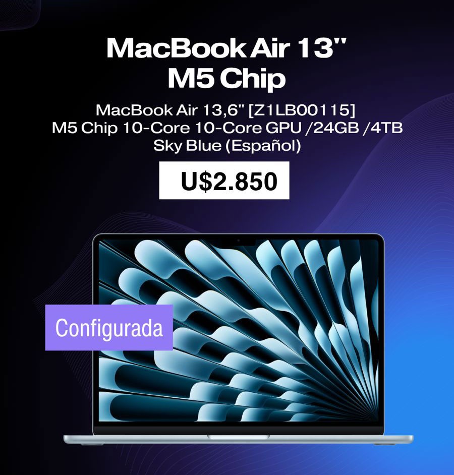 MacBook Air 13 promo